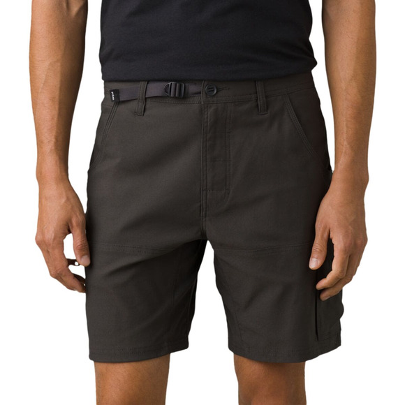 Prana Mens Zion Shorts Size 40 Standard Fit Charcoal Gray Outdoors Cargo Pocket - Picture 1 of 7
